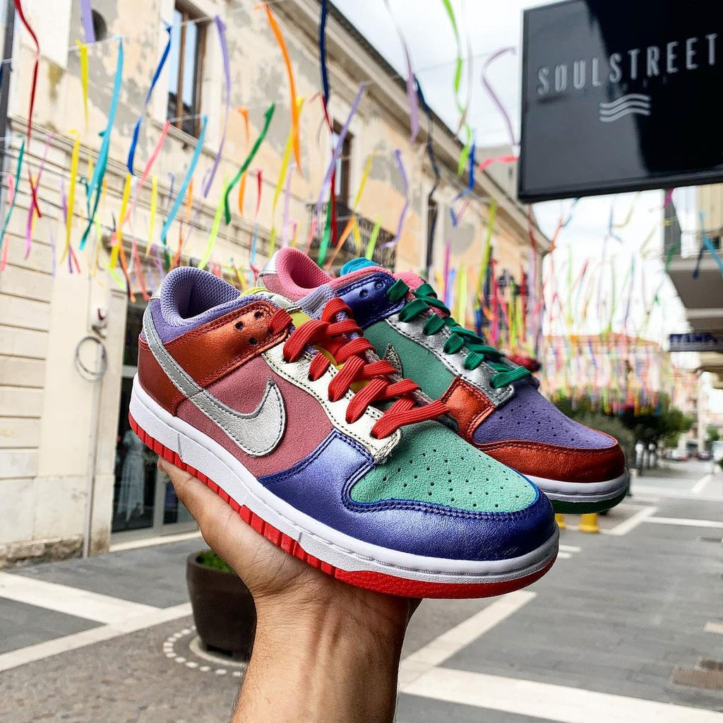 Nike Dunk Low 'Metallic Sunset Pulse'